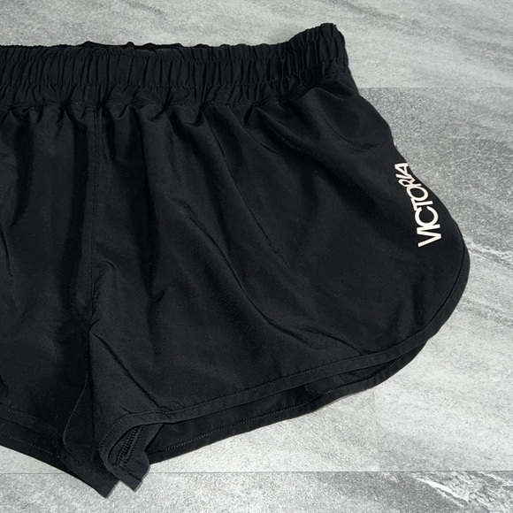 Victoria’s Secret black running shorts underwear lining Large elastic waist - Picture 3 of 12